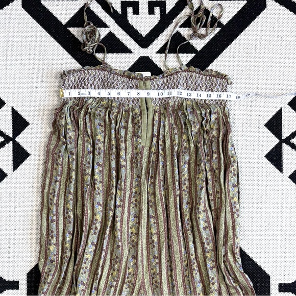 Intimately Free People Rule The World Floral Maxi Jumpsuit in Fern Combo Large - Picture 10 of 16